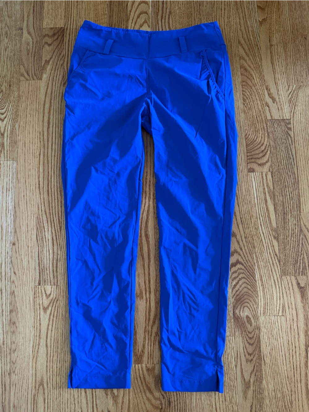 Swing Dish Blue Athletic Ankle Cut Pants